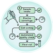 standardized & controlled workflow